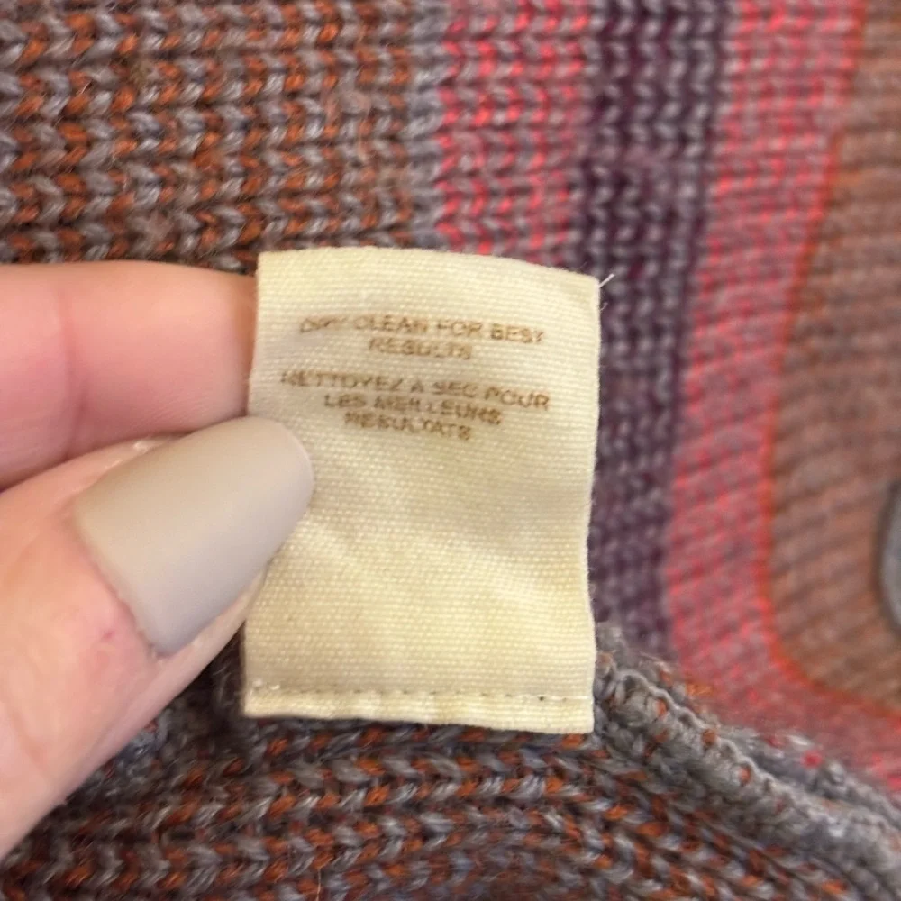 We The Free, Free People Gray and Pink Patterned Cardigan - Picture 10 of 12